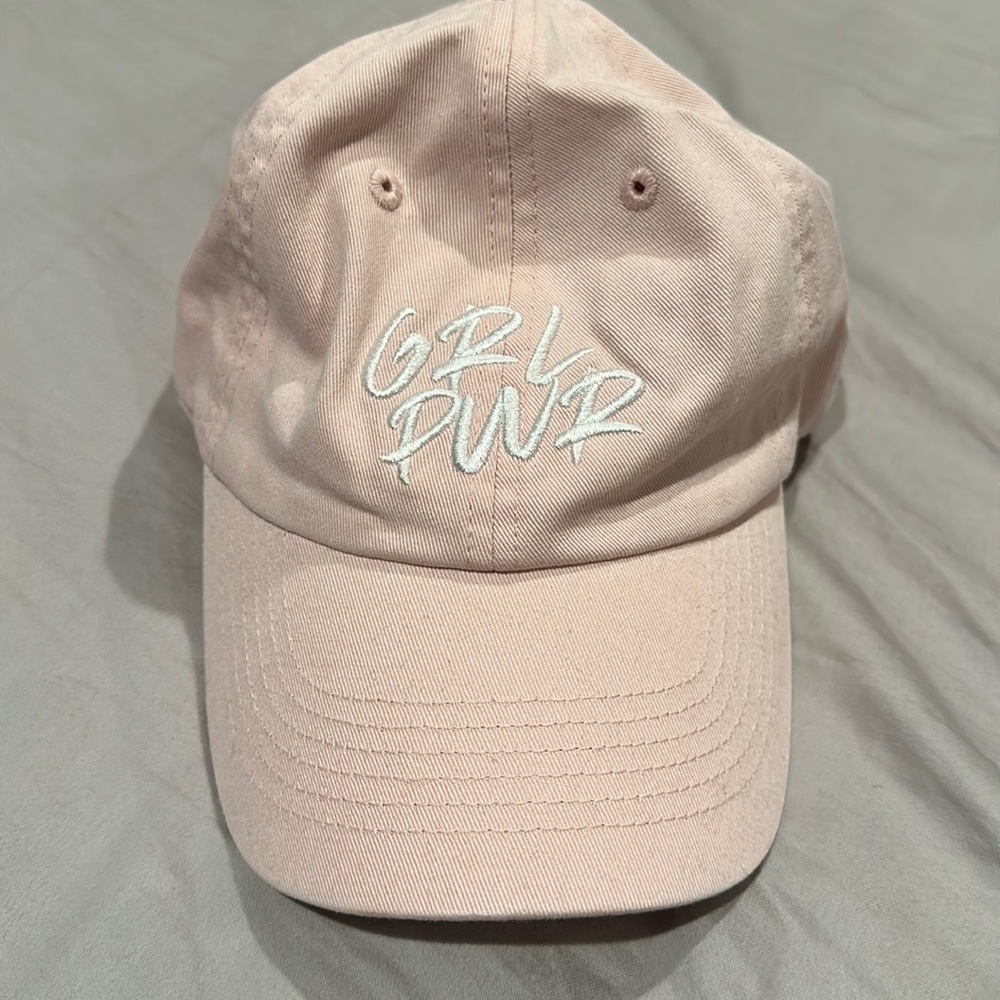 Pink hat